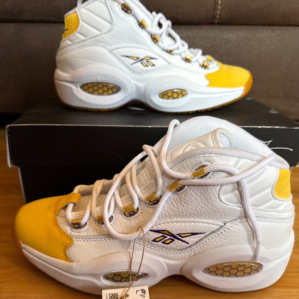 Reebok Question Mid Iversons Size 8